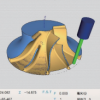 基于国产五轴数控系统加工增压叶轮的研究