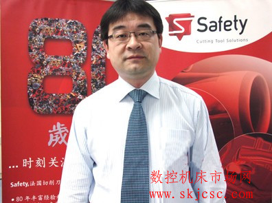 Safety 中国地区销售总监 陈仕凌 