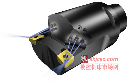 最新的先进喷嘴技术优化了冷却液的使用