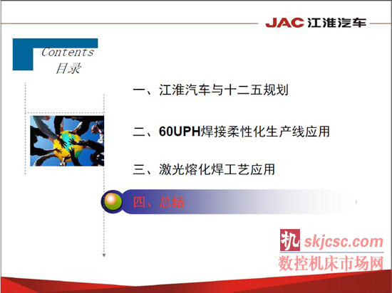 江淮汽车焊装先进制造技术应用