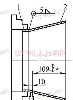 薄壁锥套类零件车削工装设计