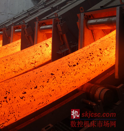 西门子为中国常州中天钢铁集团提供的圆坯连铸机