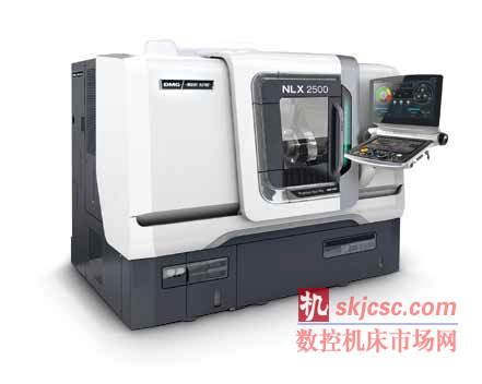 NLX2500/500:最佳2轴车床,DMG MORI SEIKI全新设计风格,占地面积3.5 m2,最大工件长度500 mm NLX2500/500:最佳2轴车床,DMG MORI SEIKI全新设计风格,占地面积3.5 m2,最大工件长度500 mm