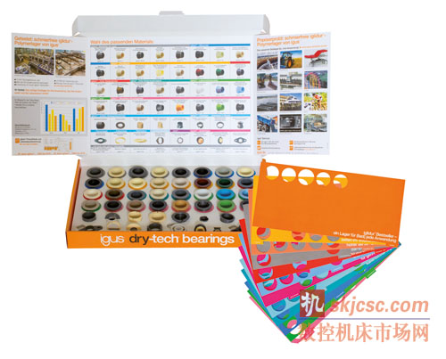 针对40多种iglidur材料，易格斯为您开发了有趣有实效的选型工具。