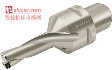 图2:使用 Tiger•tec Silver® (银虎) 高效切削材质,新钻头可达到极高的加工精度和更大的经济性 图2:使用 Tiger•tec Silver® (银虎) 高效切削材质,新钻头可达到极高的加工精度和更大的经济性