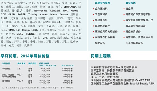 2014上海国际压缩机及设备展览会