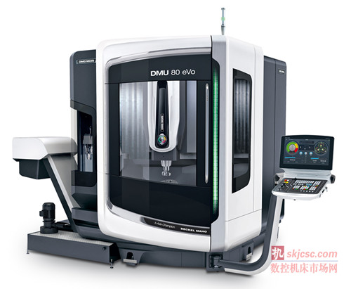 DMG 推出DMU 80 eVo FD万能加工中心能一次装夹完成顶级的车削与铣削复合全套加工
