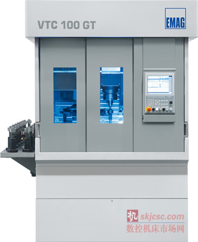 VTC 100 GT 是一个结合了车削和磨削加工的倒立式轴类加工中心