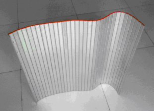 铝型帘机床防护罩